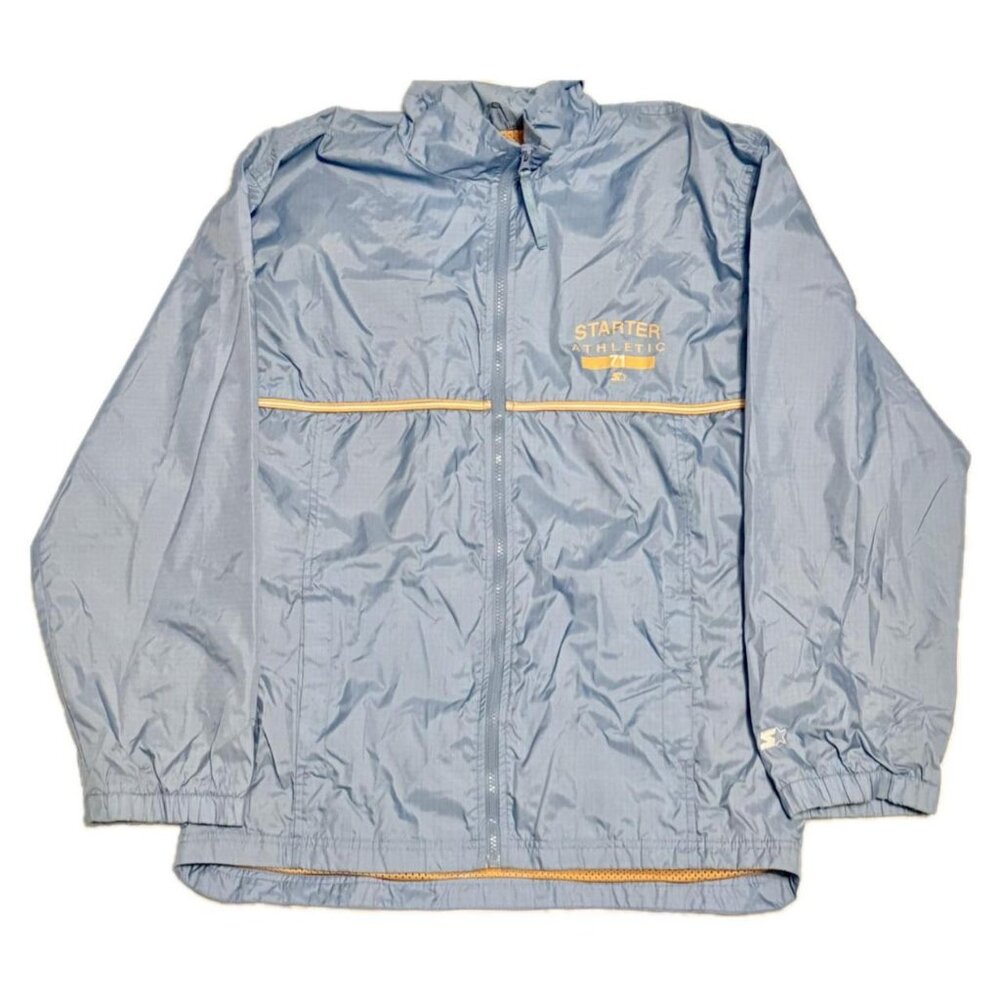 Starter Men's Blue and Orange Jacket